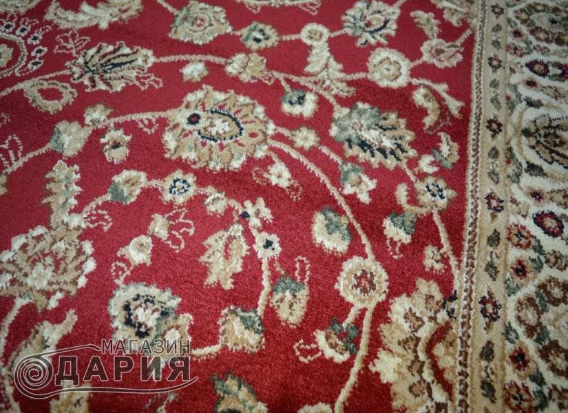 Тъкан персийски килим Blue stones 2723_red
